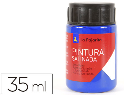 Pintura látex La Pajarita azul intenso 35ml.